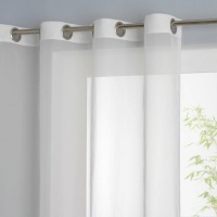 Штора С люверсами Limpo 180 x 140 см белый LA REDOUTE INTERIEURS  фото, kupilegko.ru